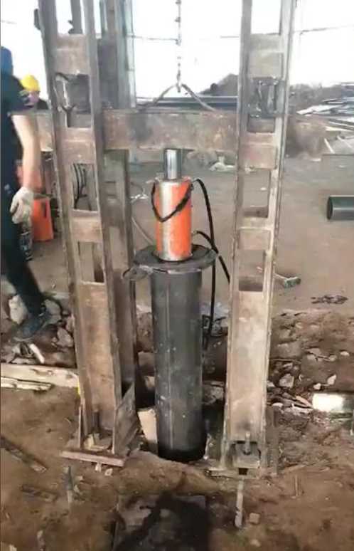 保定易县钢管桩加固