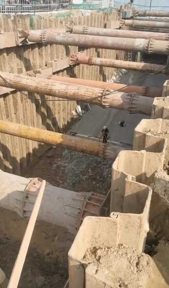 保定易县管廊降水